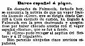 Hundimiento del Vapor Sestao. 5-1904